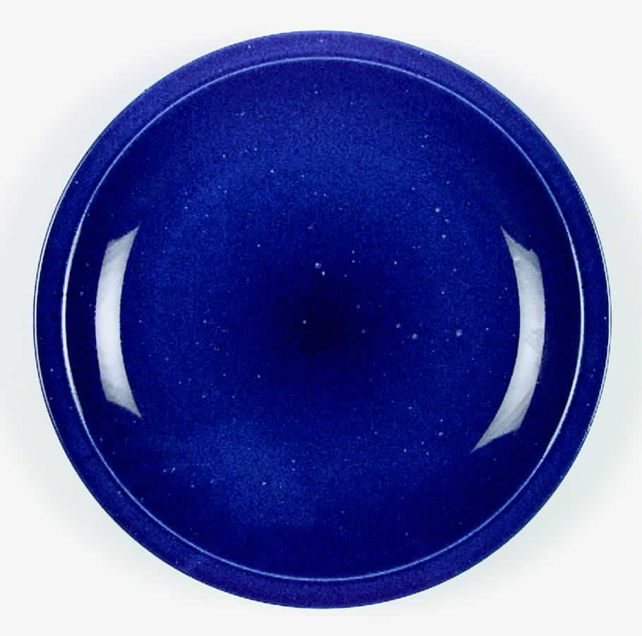 Canteen Cobalt Dinner Plate by Gibson Designs-1