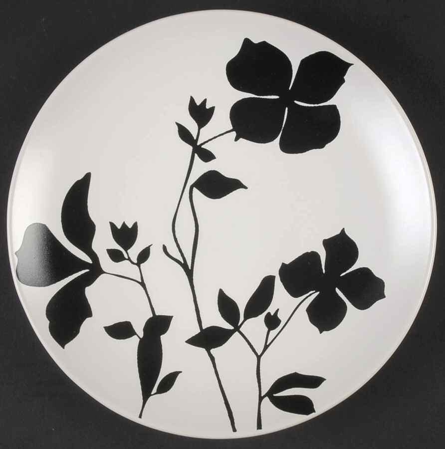 Paradiso Onyx Accent Salad/Dessert Plate by Gibson Designs-1