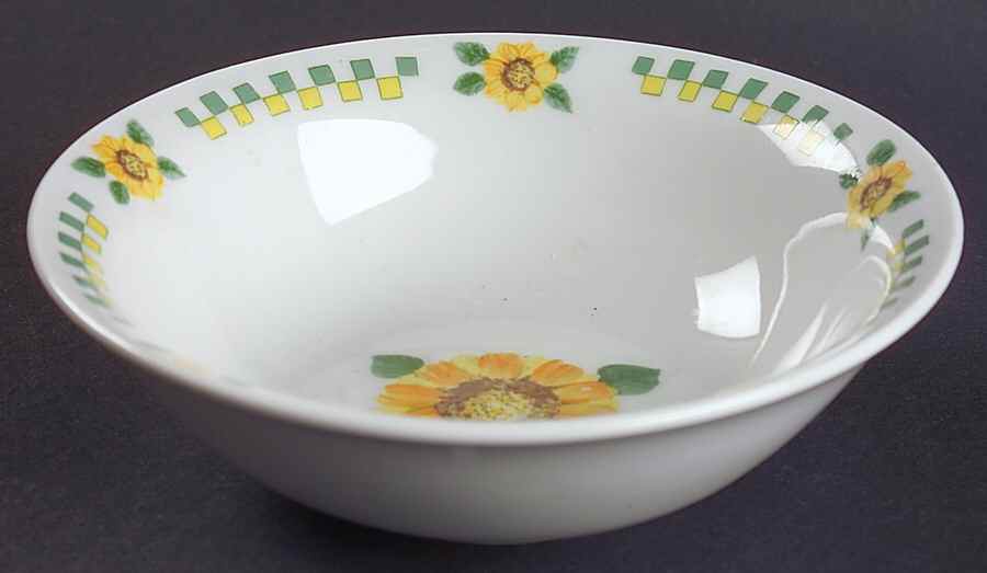 Sunflower Soup/Cereal Bowl by Gibson Designs-1