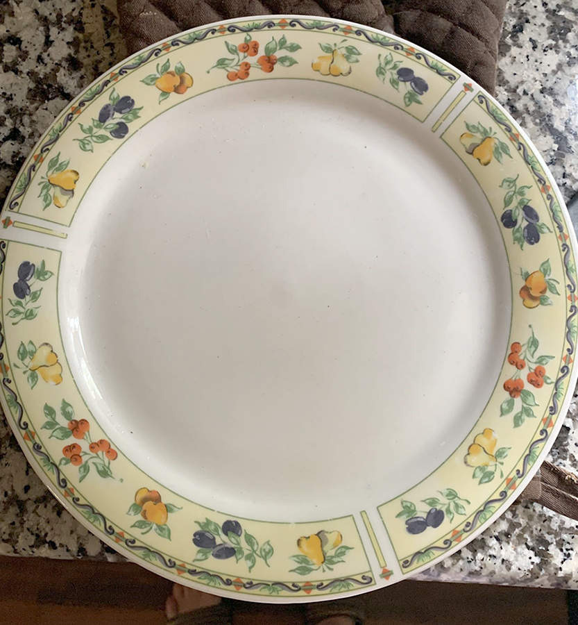 Fruit A Plenty Dinner Plate by Gibson Designs-1
