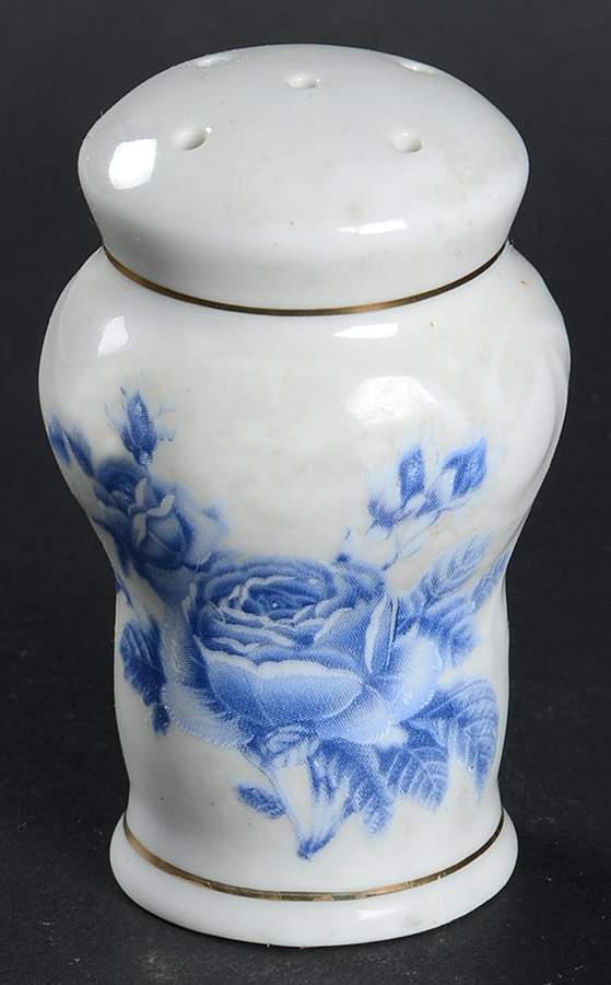 Blue Rose Pepper Shaker by Gibson Designs-1