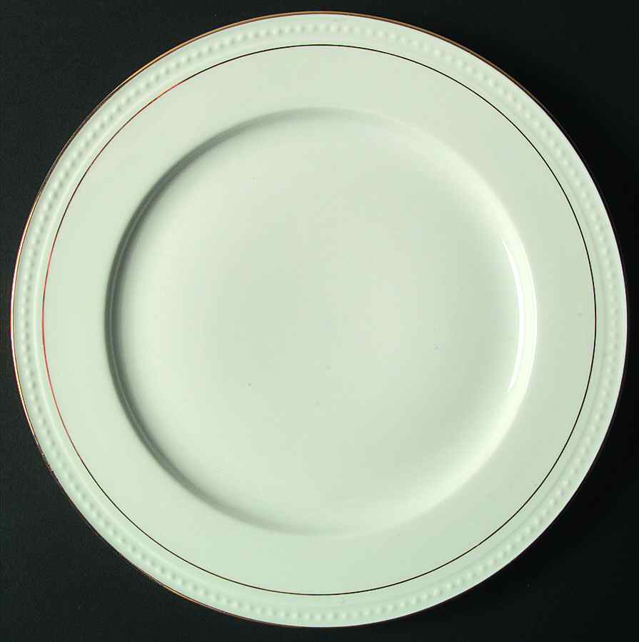 Golden Estate Dinner Plate by Gibson Designs-1