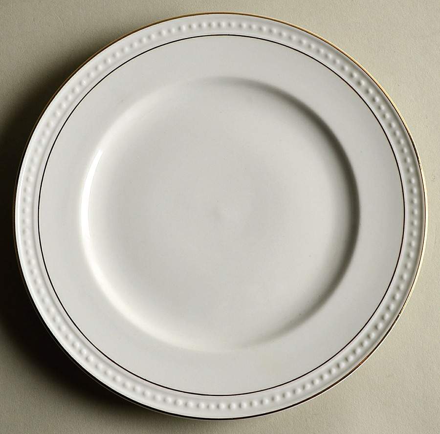 Golden Estate Salad/Dessert Plate by Gibson Designs-1