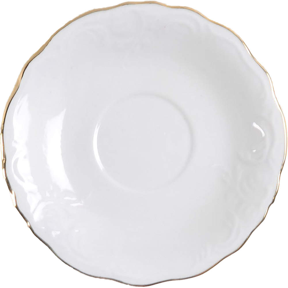 Golden Legacy Saucer by Gibson Designs-1
