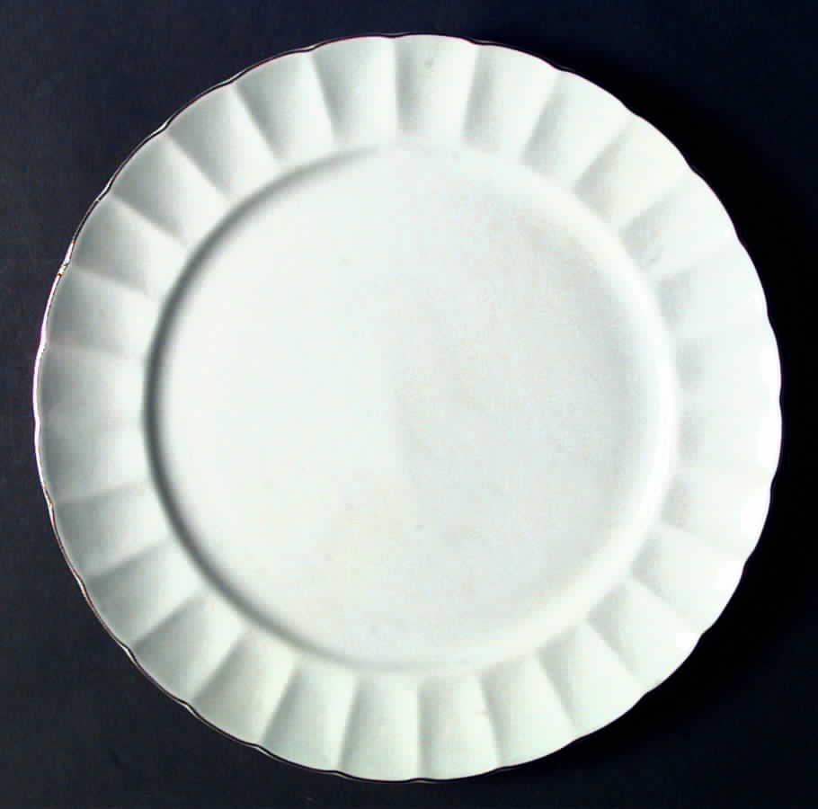 Crown Gold Dinner Plate by Gibson Designs-1