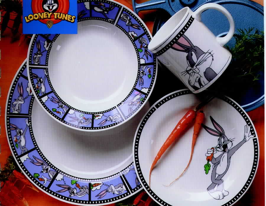 Bugs Bunny Movie Clip Dinner Plate by Gibson Designs-1
