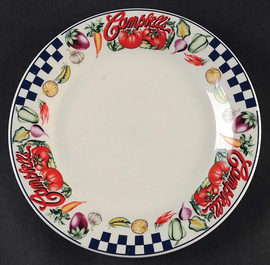 Campbell's Hearty Salad/Dessert Plate by Gibson Designs-1