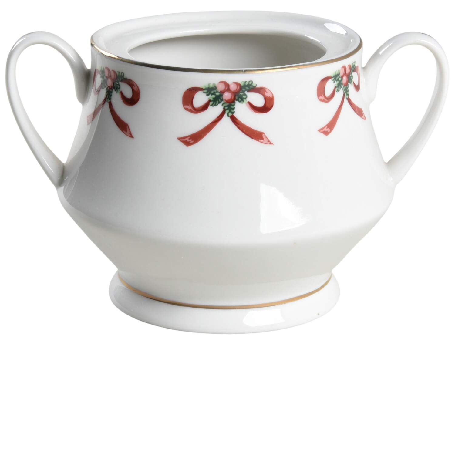Christmas Radiance Sugar Bowl No Lid by Gibson Designs-1