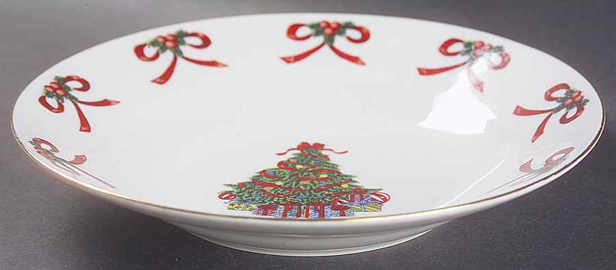 Christmas Radiance Coupe Soup Bowl by Gibson Designs-1