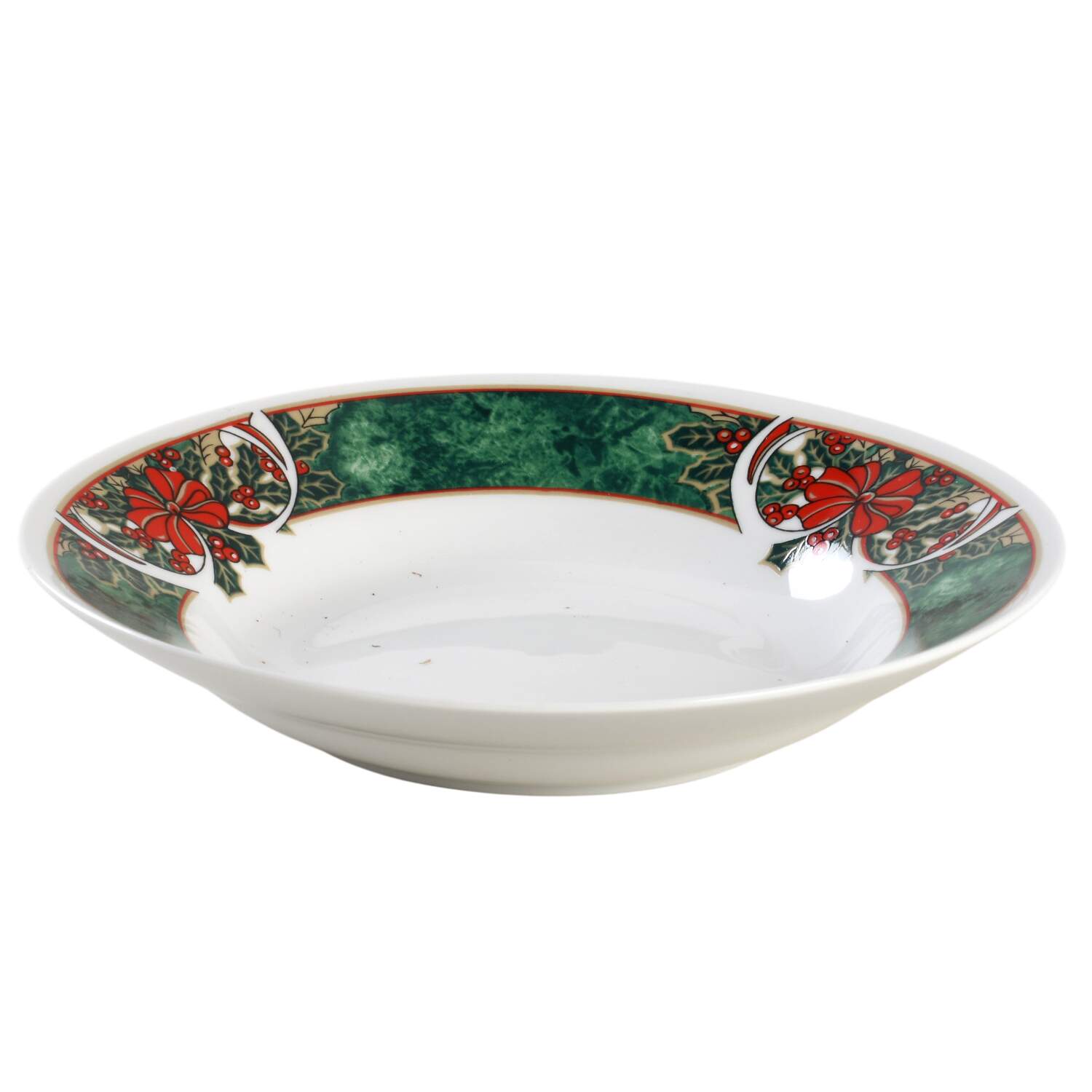 Marble Holly Coupe Soup Bowl by Gibson Designs-1