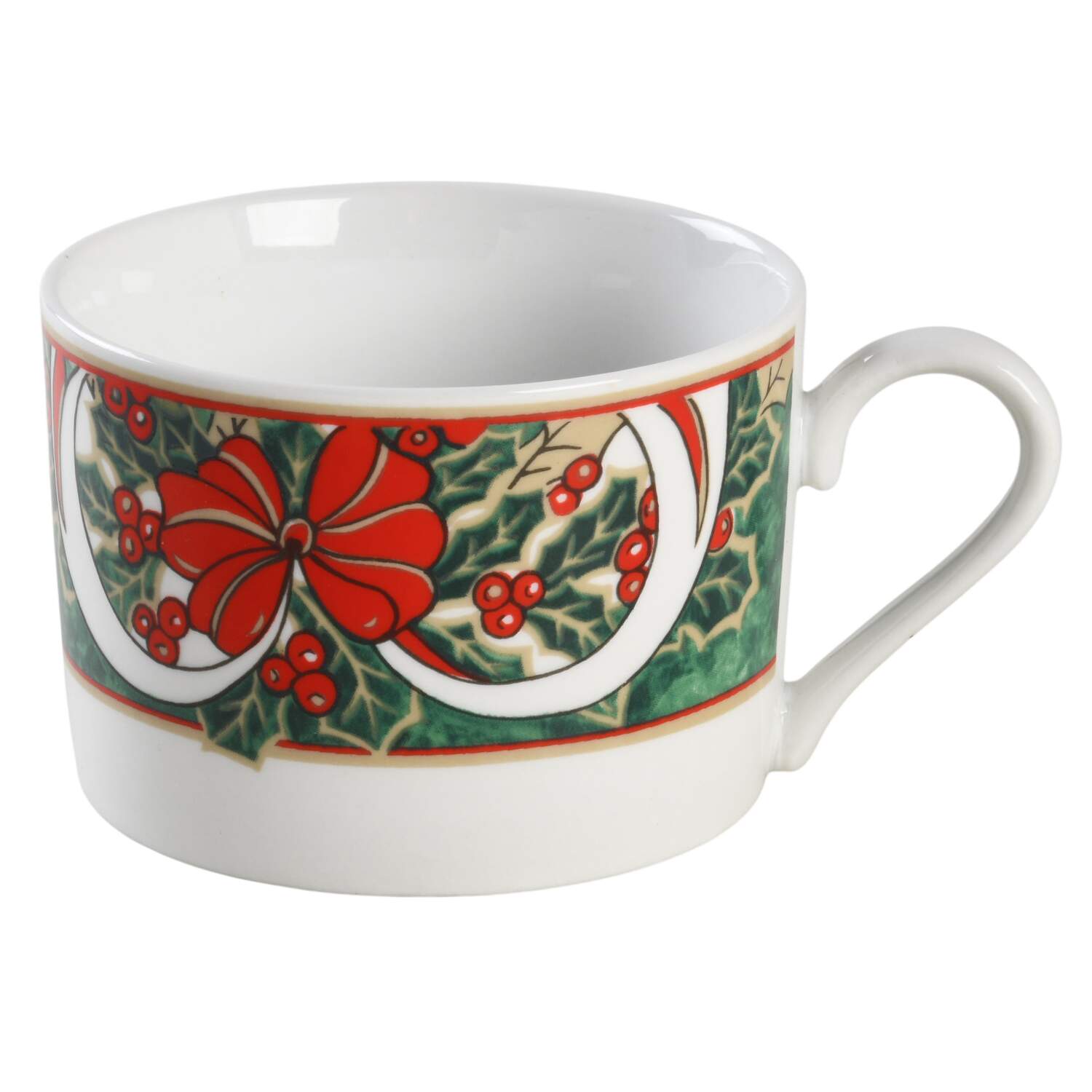 Marble Holly Flat Cup by Gibson Designs-1