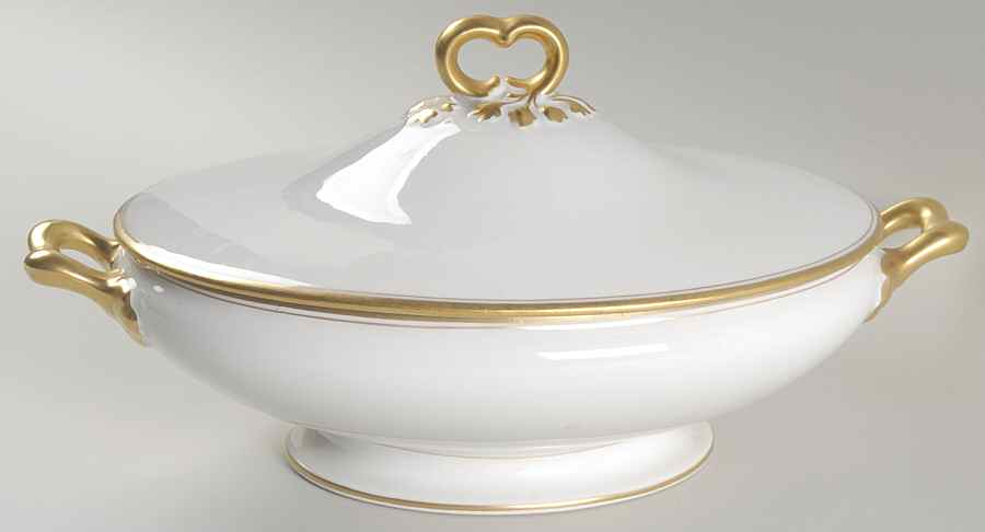 GUE274 Oval Covered Vegetable by WM Guerin-1