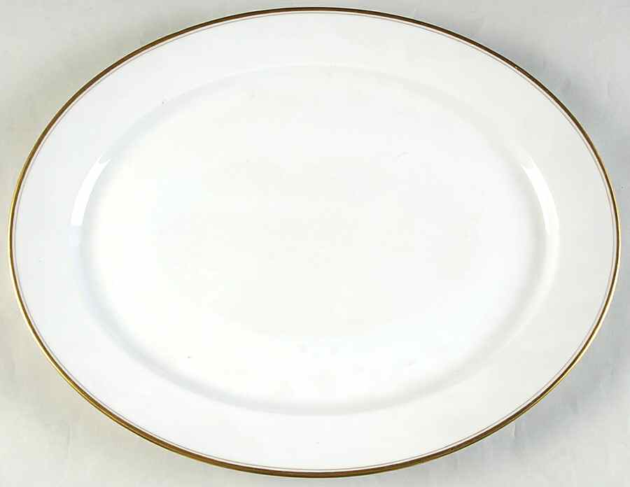 GUE274 15" Oval Serving Platter by WM Guerin-1