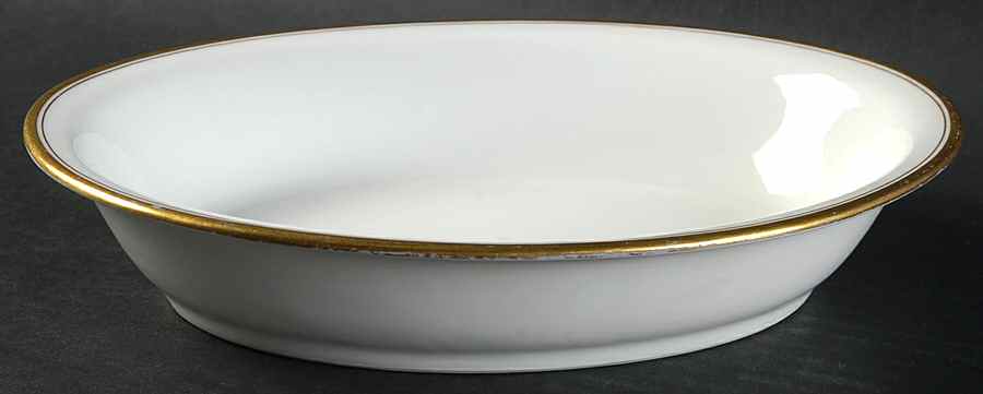 GUE274 8" Oval Vegetable Bowl by WM Guerin-1