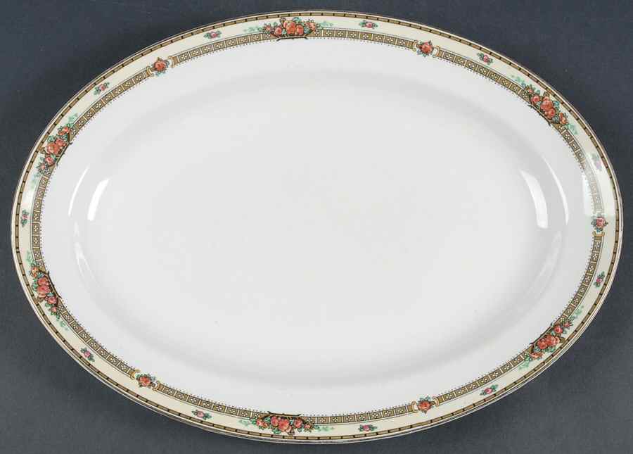 Bath 14" Oval Serving Platter by Grindley-1