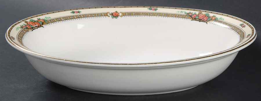 Bath 9" Oval Vegetable Bowl by Grindley-1
