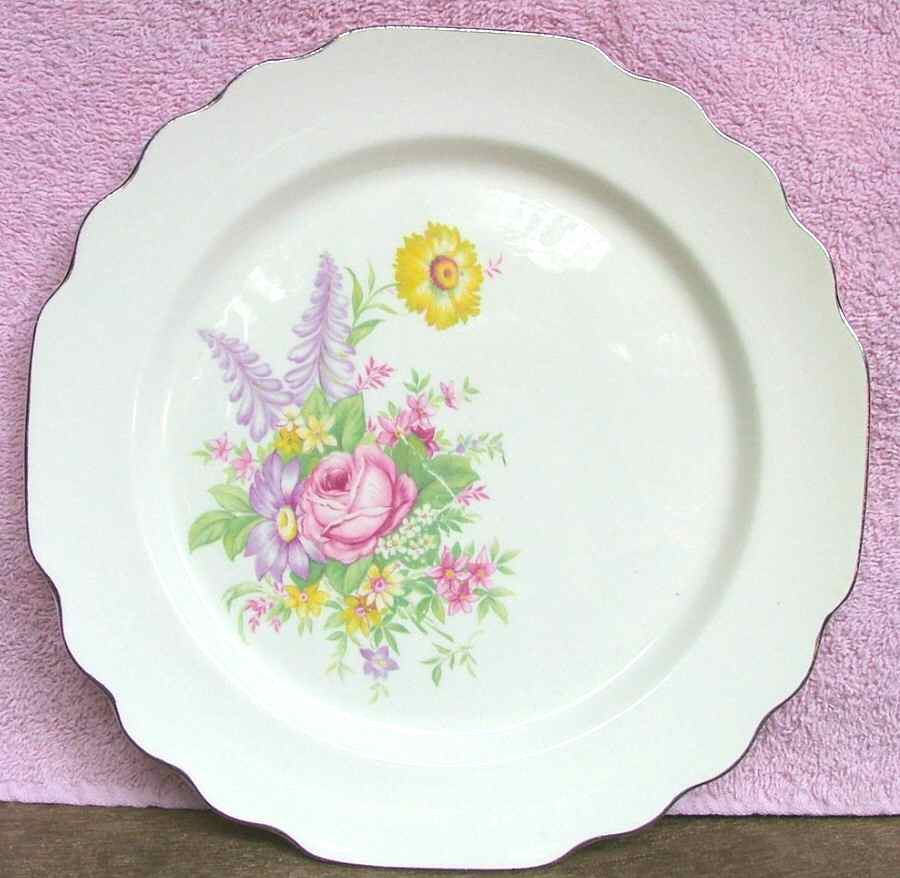58739h Dinner Plate by WS George-1
