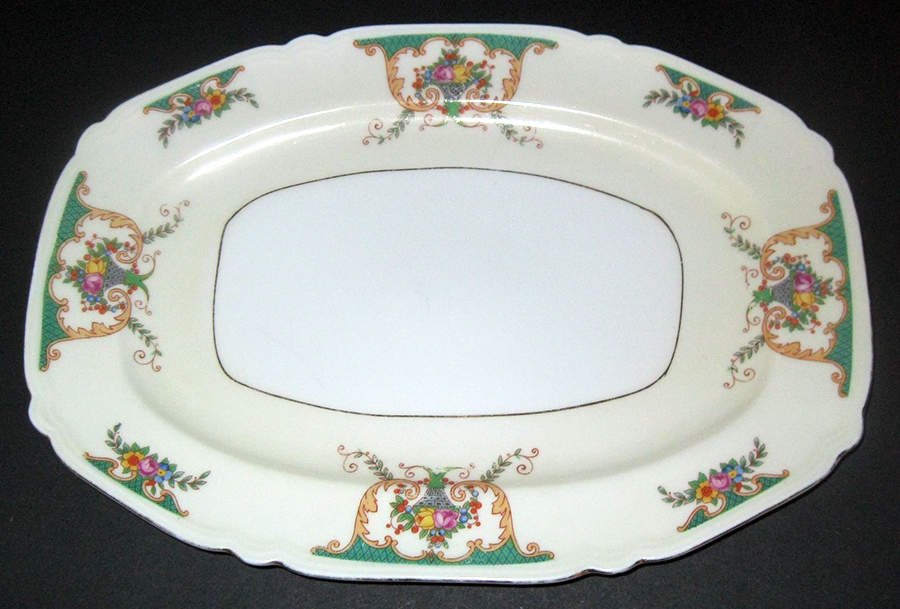 12672 10" Oval Serving Platter by Gebruder Benedikt-1
