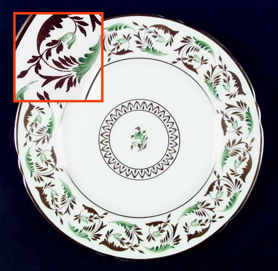 A488 Dinner Plate by Grosvenor-1
