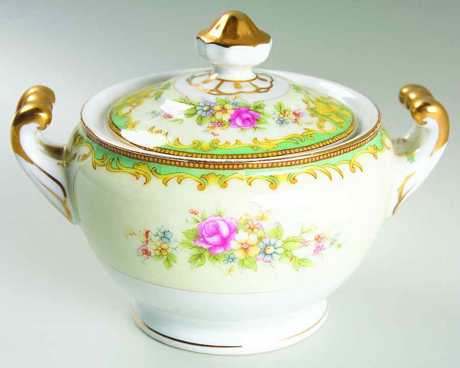GOC21 Sugar Bowl & Lid by Gold China-1