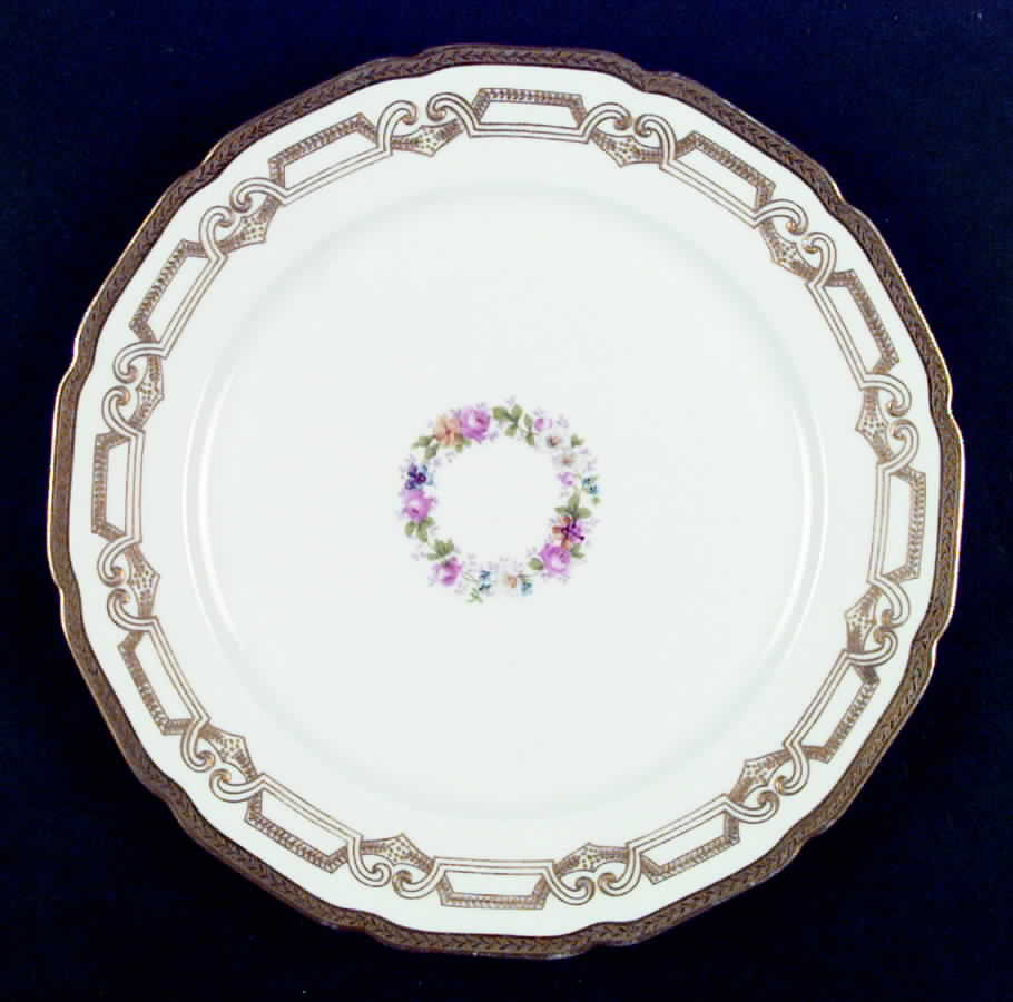 GUE280 Dinner Plate by WM Guerin-1