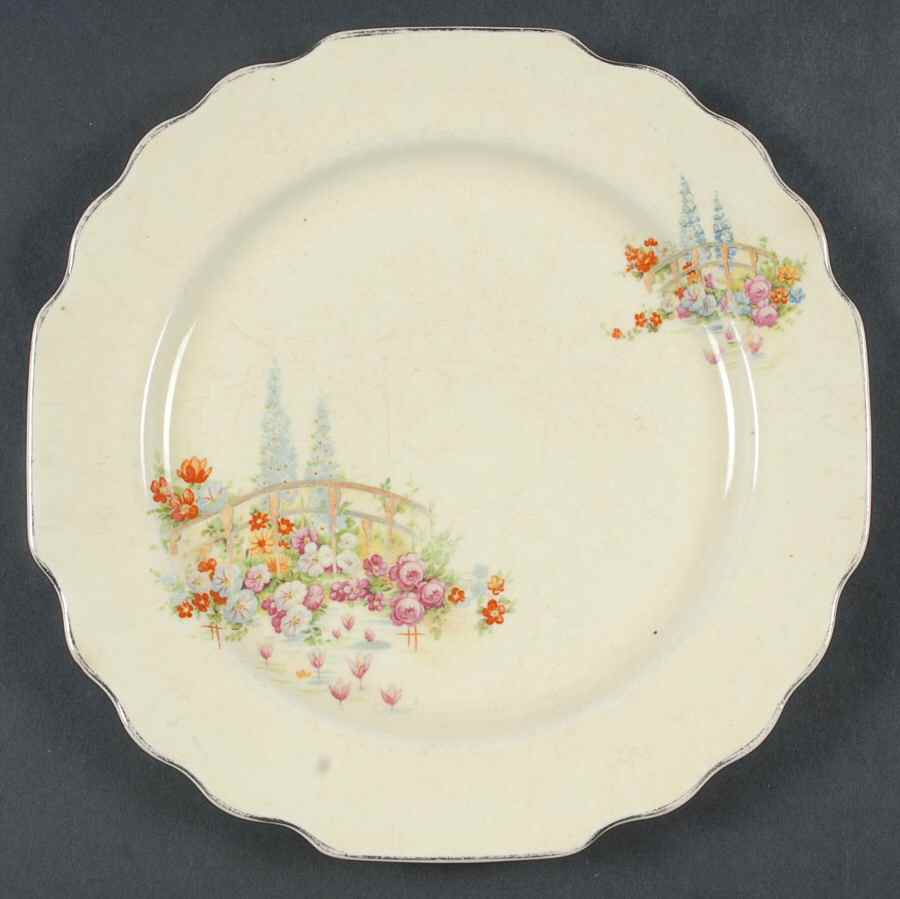 GEO214 Luncheon Plate by WS George-1