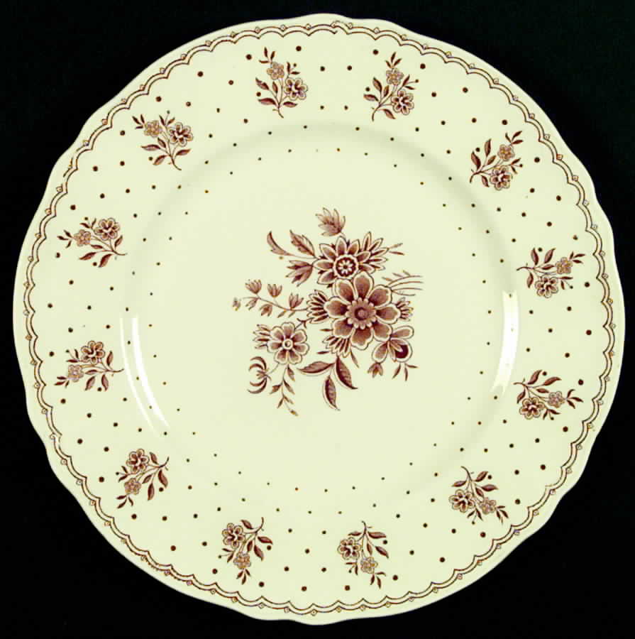 Tewkesbury Dinner Plate by Grindley-1