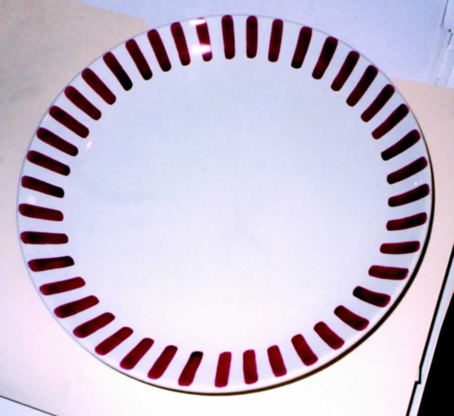 Tea Rod Dinner Plate by Gustavsberg-1