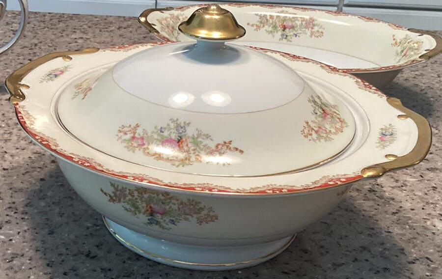 Carter Round Covered Vegetable by Grace-1