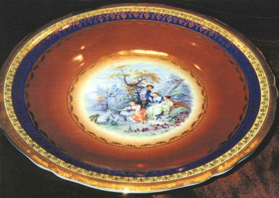 GLP30 Dinner Plate by Gloria Porcelain-1