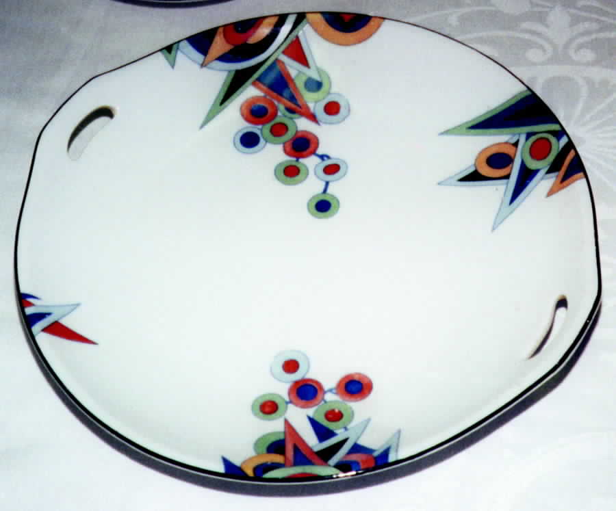 GMY36 Handled Cake Plate by Germany-1