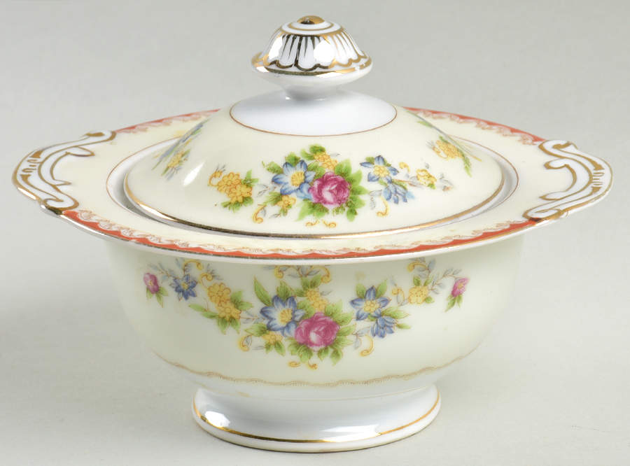 GOC22 Sugar Bowl & Lid by Gold China-1