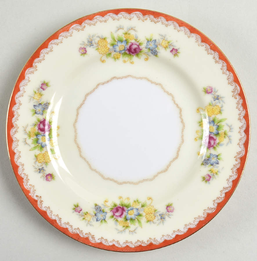 GOC22 Bread & Butter Plate by Gold China-1