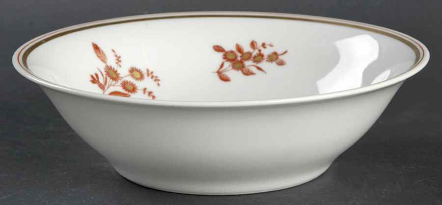Siena Rust (smooth, Rim) Coupe Cereal Bowl by Ginori 1735-1