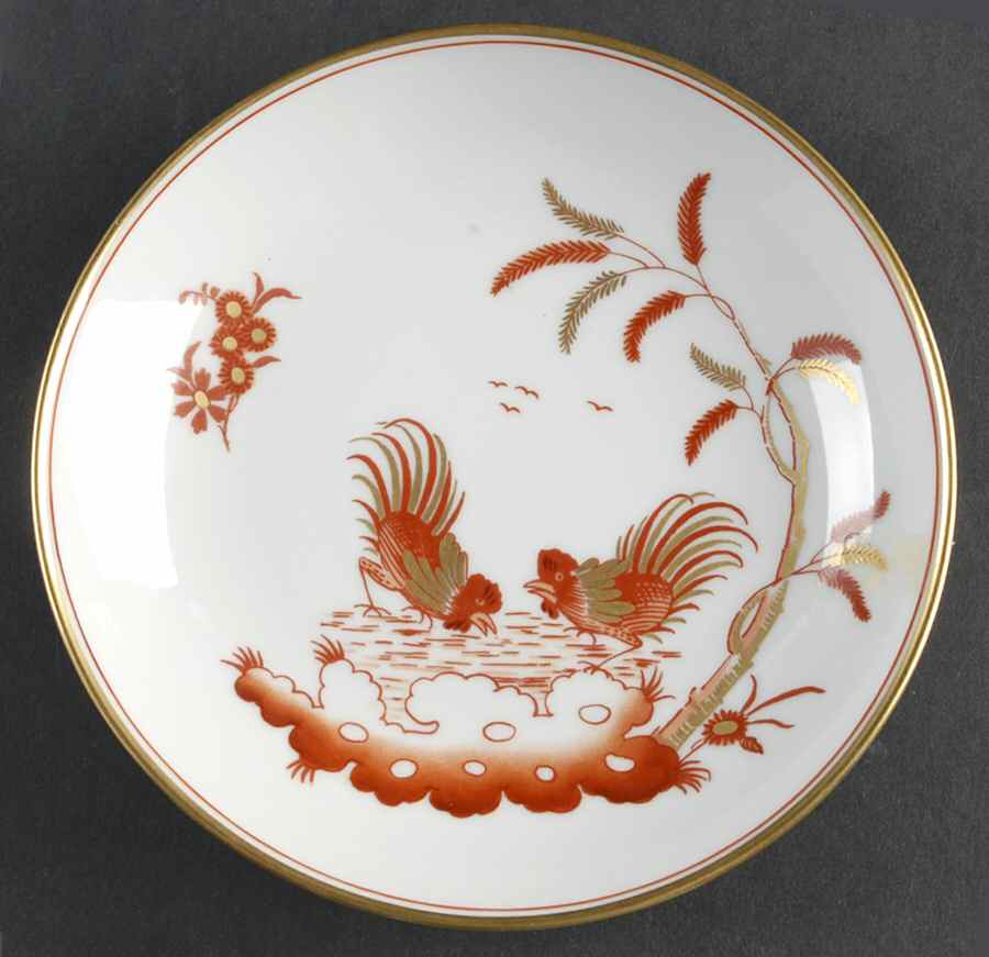 Siena Rust (smooth, Rim) Fruit/Dessert (Sauce) Bowl by Ginori 1735-1
