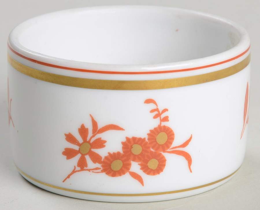 Siena Rust (smooth, Rim) 2" Round Box No Lid by Ginori 1735-1