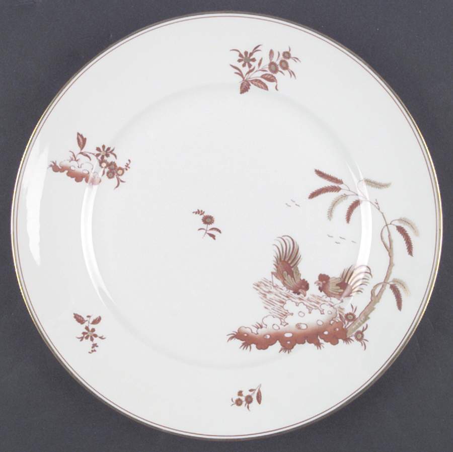Siena Rust (smooth, Rim) Dinner Plate by Ginori 1735-1
