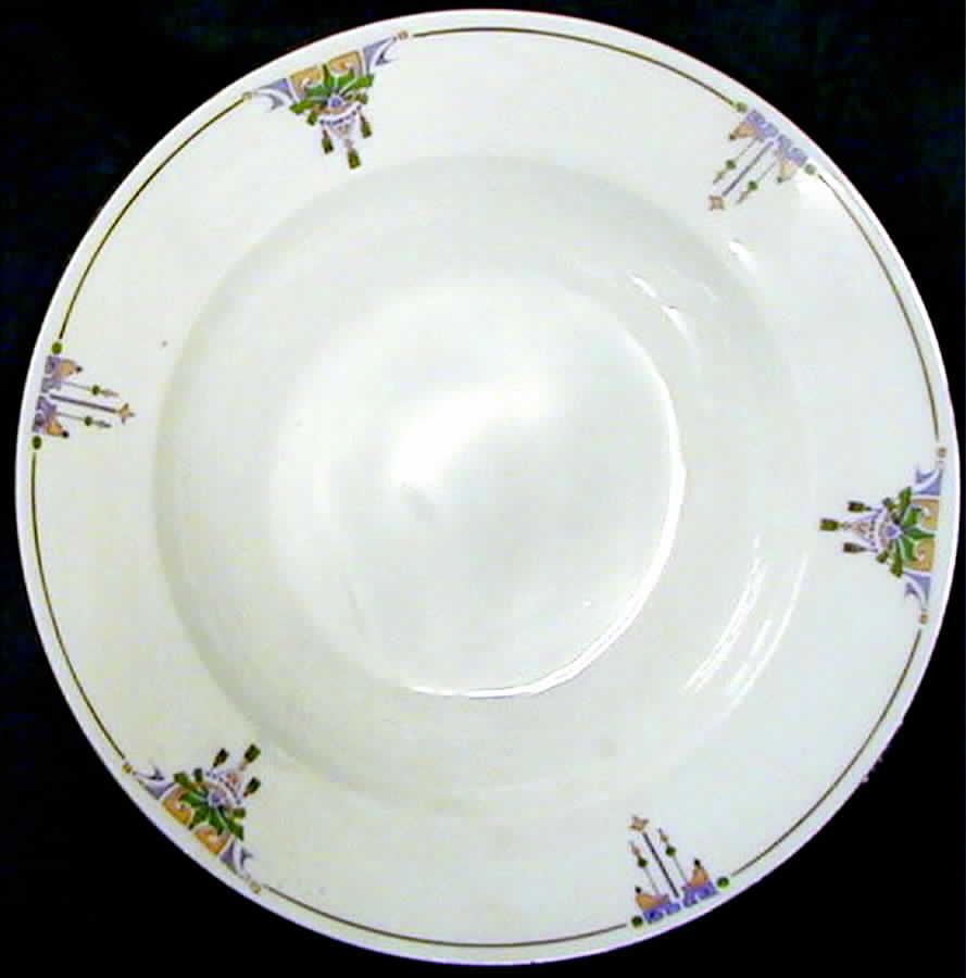 GIN77 Rim Soup Bowl by Ginori 1735-1