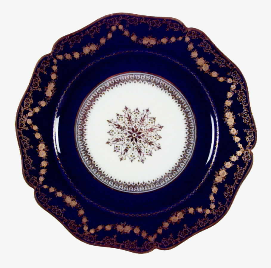 GUE282 Dinner Plate by WM Guerin-1