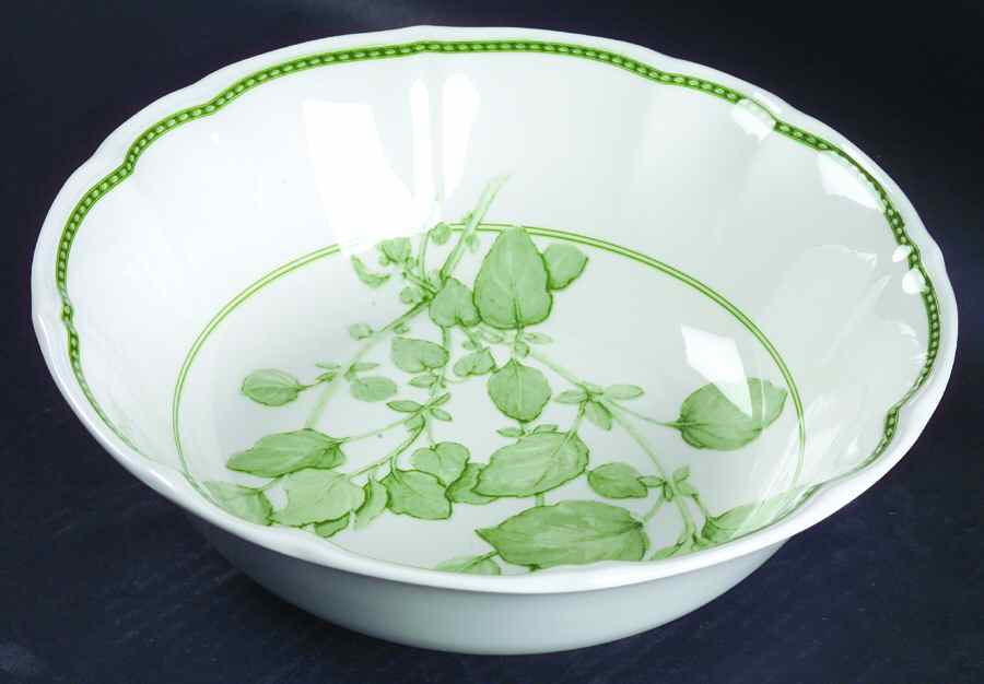 Fresh Herbs 10" Round Vegetable Bowl by Ginori 1735-1