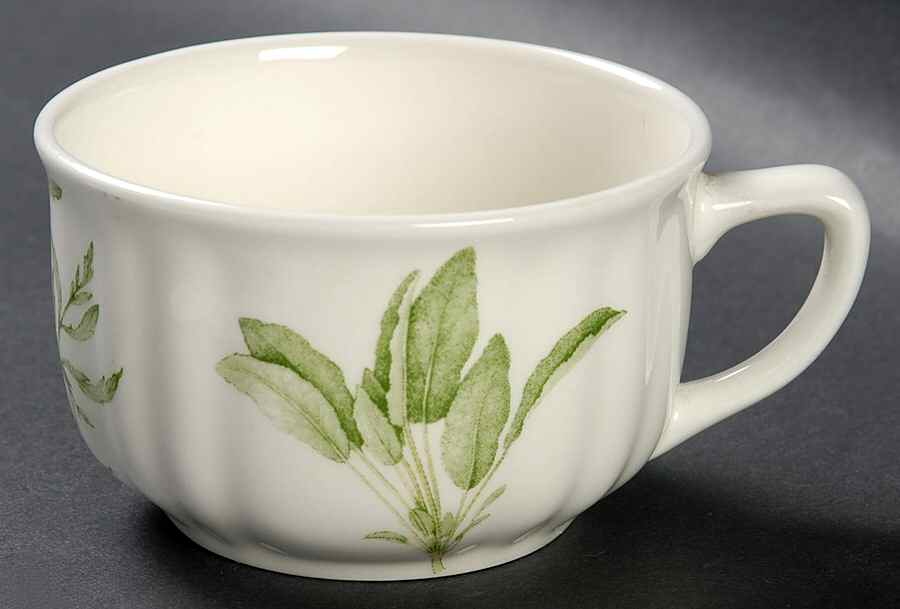 Fresh Herbs Flat Cup by Ginori 1735-1