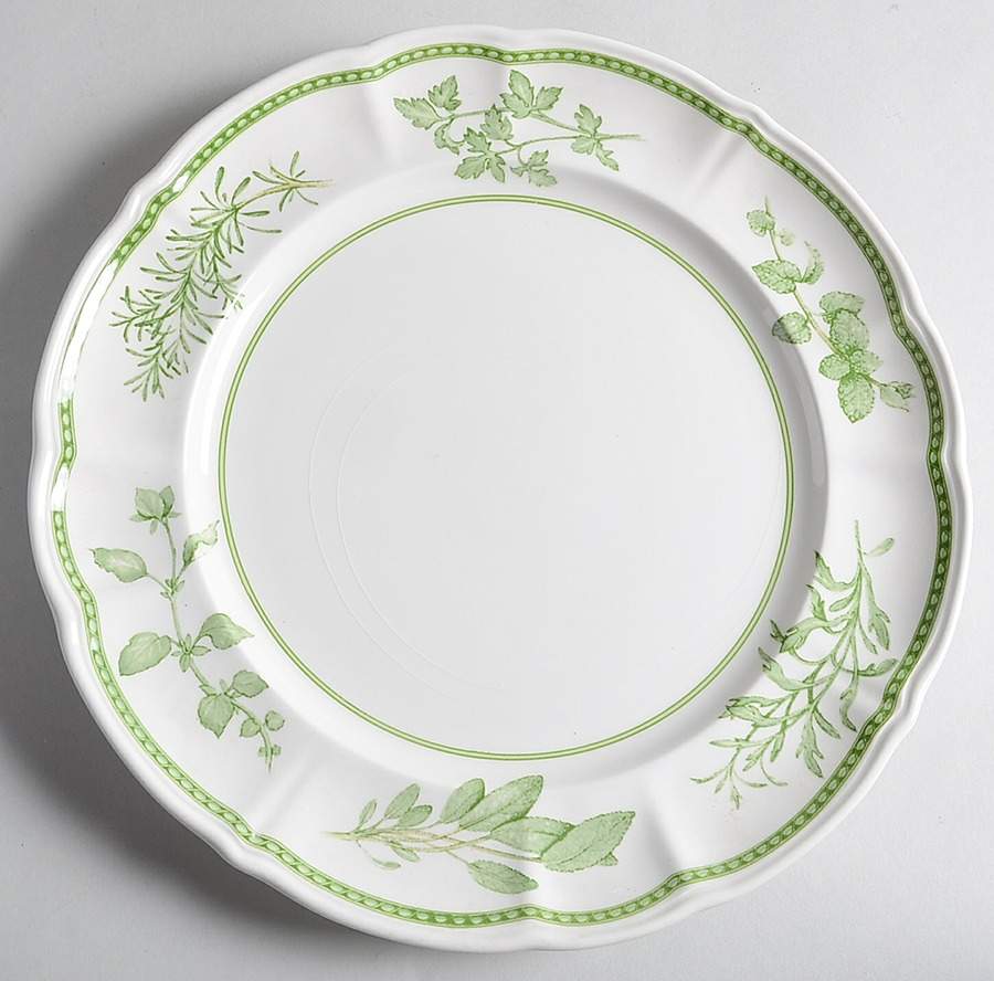 Fresh Herbs Service Plate (Charger) by Ginori 1735-1