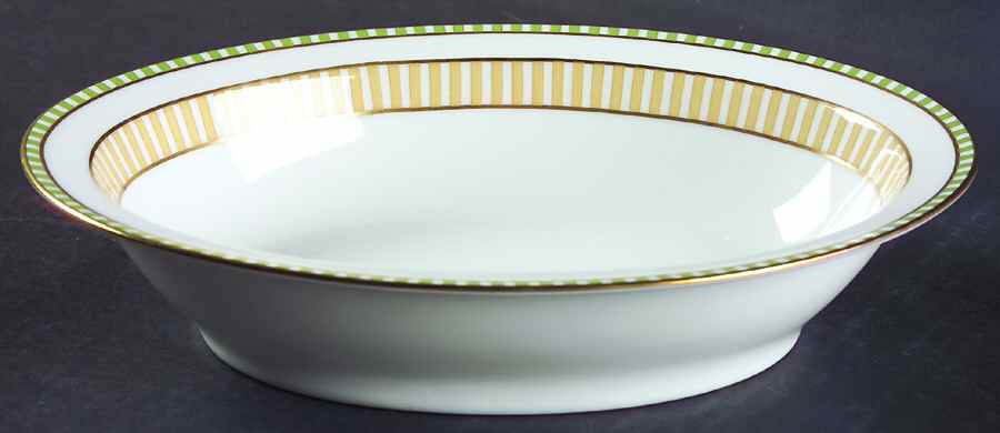 Delhi 10" Oval Vegetable Bowl by Ginori 1735-1