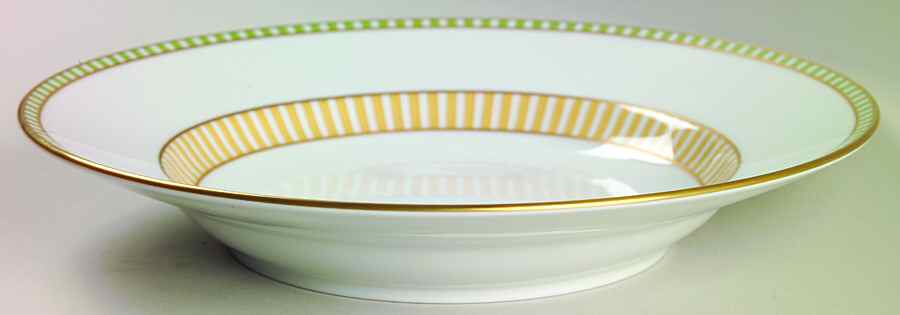 Delhi Large Rim Soup Bowl by Ginori 1735-1