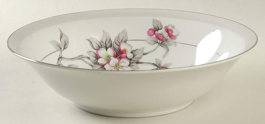 Apple Blossom 9" Round Vegetable Bowl by Gold Coast-1
