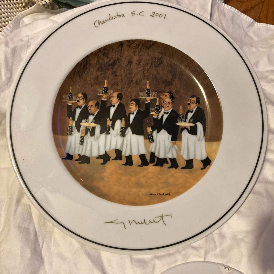 Charge of The Bottle Brigade, The Dinner Plate by Guy Buffet-1