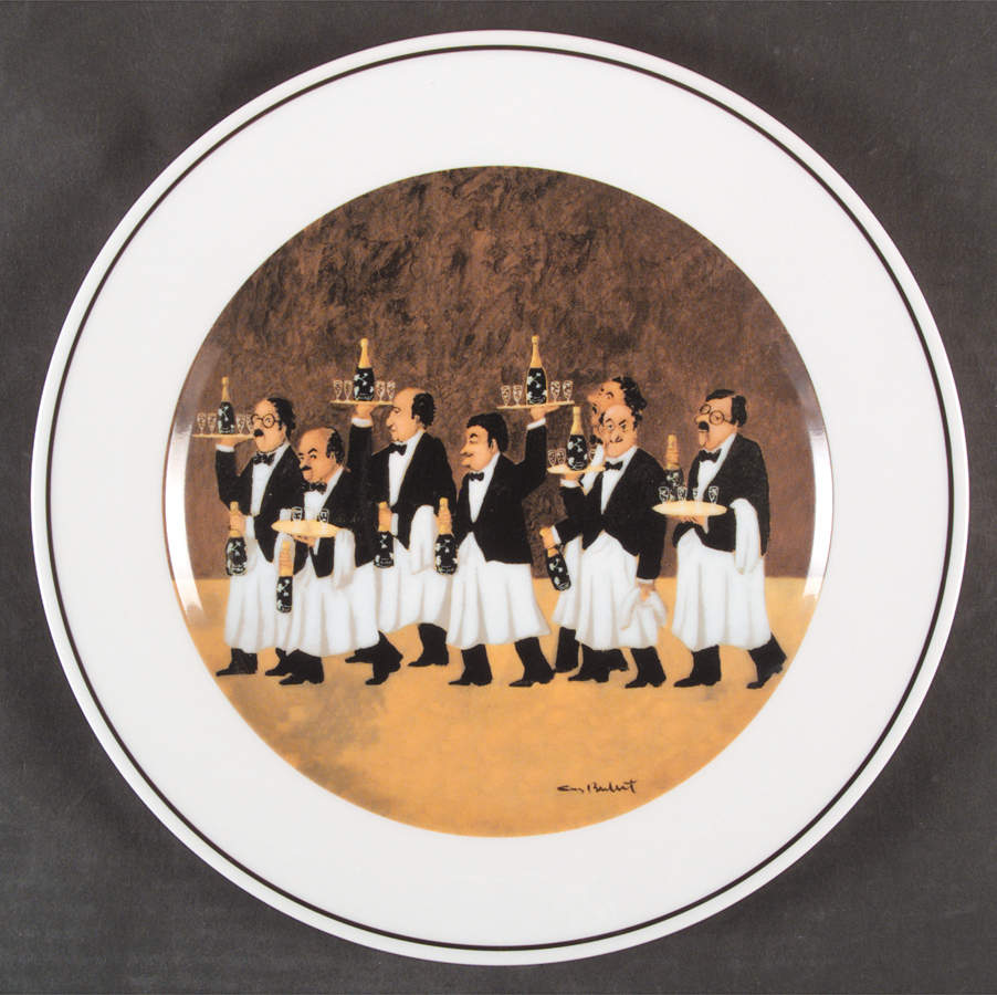 Charge of The Bottle Brigade, The Dinner Plate by Guy Buffet-1