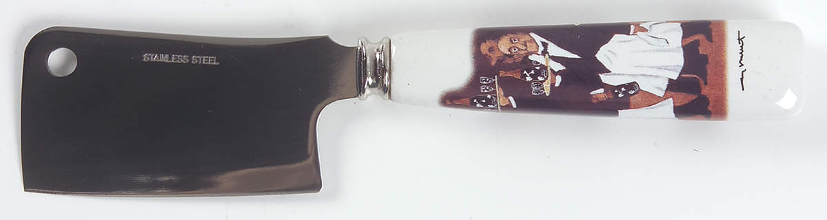 Charge of The Bottle Brigade, The Cheese Cleaver with Stainless Blade by Guy Buffet-1