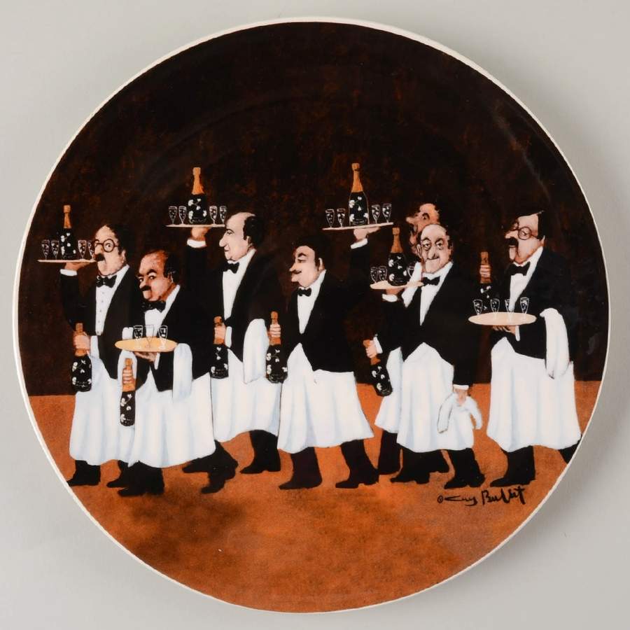 Charge of The Bottle Brigade, The Cake Plate by Guy Buffet-1