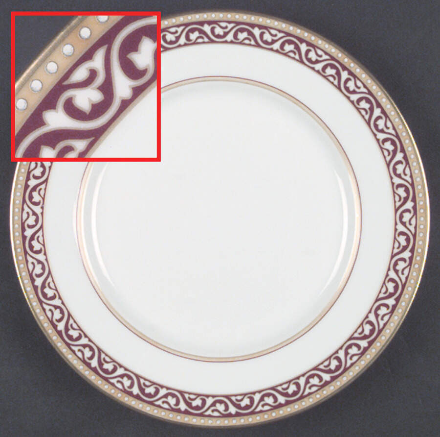 Venice Salad Plate by Ginori 1735-1